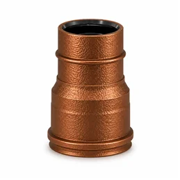 Reduction fitting RM1RCDR ISO10 HAMMERED COPPER Double wall flue