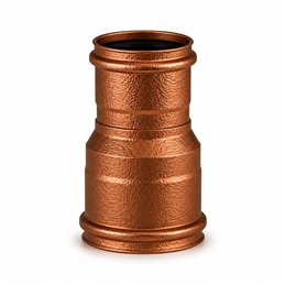 Double-mono junction RM1RCU ISO10 HAMMERED COPPER Double wall flue