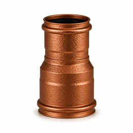 Double-mono junction RM1RCU ISO10 HAMMERED COPPER Double wall flue