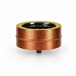 Condensation drain plug N2TS ISO25 HAMMERED COPPER Double wall flue