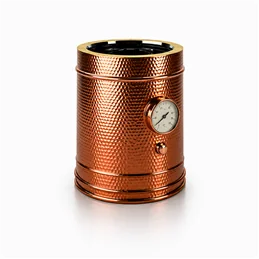 Smoke and temperature detection module RM2IC ISO25 HAMMERED COPPER Double wall flue