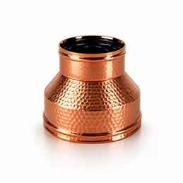 Double-mono junction RM2RCU ISO25 HAMMERED COPPER Double wall flue