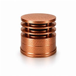 RM2TLN ISO25 HAMMERED COPPER ring terminal cap Double wall flue pipe