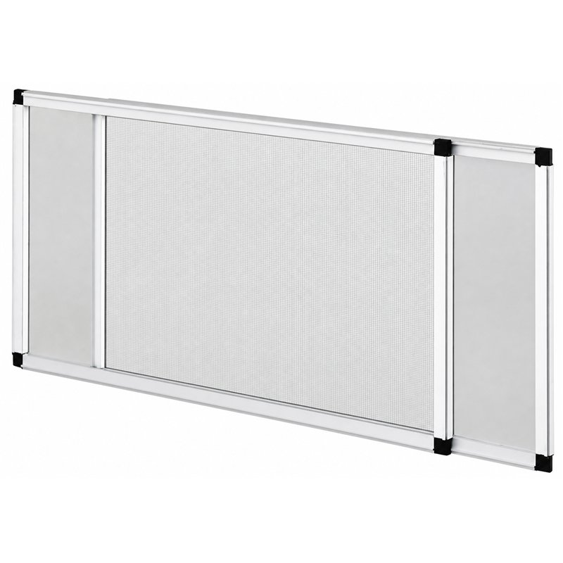 Expandable panel mosquito net - in aluminum