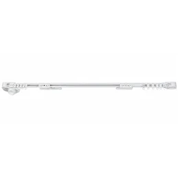 sy extendable curtain rod white 0.71–1.22 m