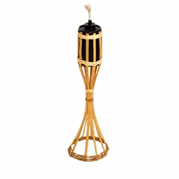 Torce da tavolo cm.35 in bamboo per olio citronella