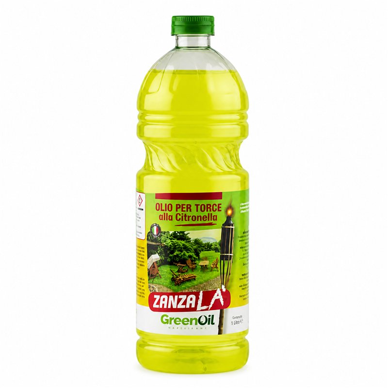 Olio alla Citronella per torce antizanzare lt.1