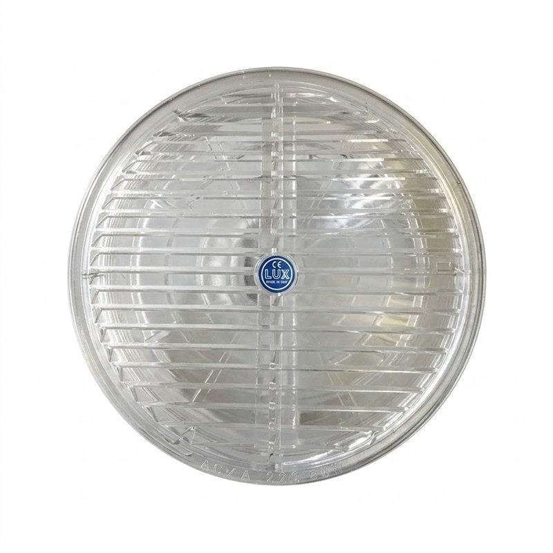 Glass aerator with LUX fixed grid