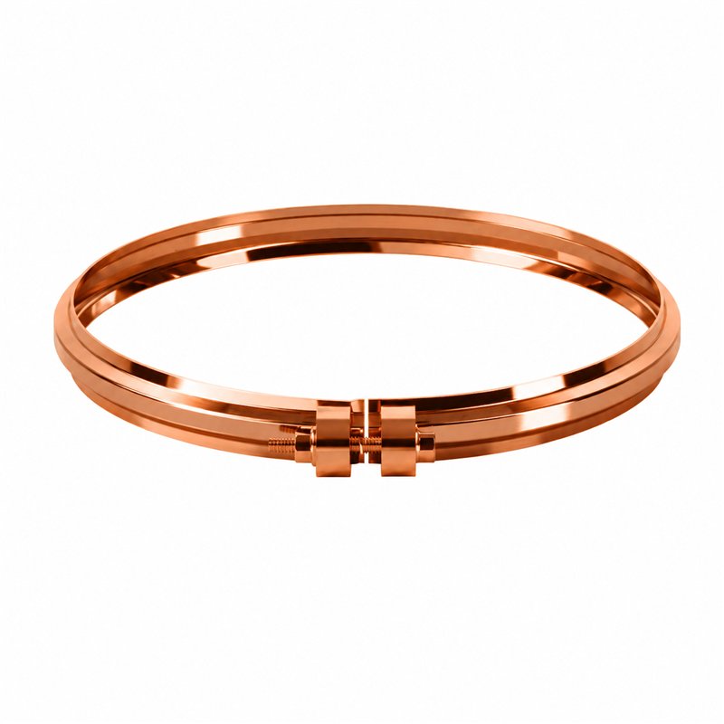 CUFB COPPER locking band Double wall flue