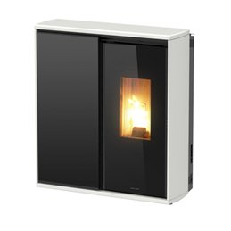 Jolly Mec REVERSE S Hybrid Stove – 6.8 / 8.2 kW, Wood + Pellet, Ultra‑Slim 29 cm