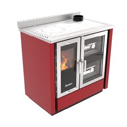 Cucina a legna LINCAR FUSION – 9,3 kW, doppio forno, design professionale