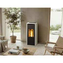Jolly Mec PADDY 13 – 5‑Star Pellet Stove 13.4 kW, Modern Grille‑Free Design, Ductable, Dust‑Reduction Technology