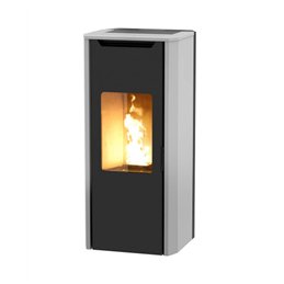 Jolly Mec PADDY 13 – Stufa a pellet 5 Stelle 13,4 kW, design moderno senza griglie, canalizzabile, tecnologia anti‑polveri