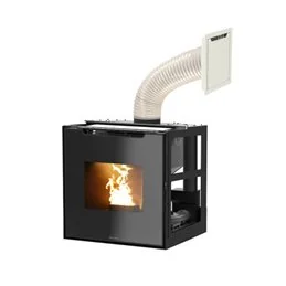 Jolly Mec SYNTHESIS MODULAR IDRO – 5‑Star Pellet Thermofireplace 21.2 kW, Hydronic Heating, Modular Design