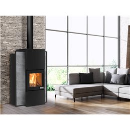 Jolly Mec SERIE S FOGHET EVO IDRO – Combined Wood/Pellet Hydronic Stove 18.2 kW, Airtight, 4‑Star Certified