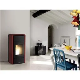 Jolly Mec BRERA 24 kW – Termostufa a pellet idro 24 kW, A++, produzione ACS, ventilazione BASIC/COMFORT