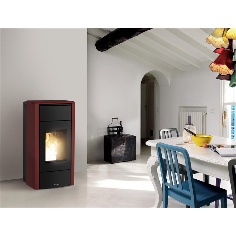 Jolly Mec BRERA 24 kW – 24 kW Hydronic Pellet Stove, A++, DHW Production, Basic/COMFORT® Ventilation