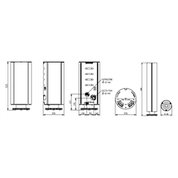Moretti Design DOLBY – 8–14 kW Design Pellet Stove with Hi‑Fi System, LED Lighting and Magical Glass