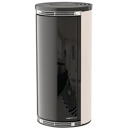 Moretti Design HARMONY – Stufa a pellet MULTI‑ROOM® 9/11/12/14 kW, Magical Glass, NO FAN, design in vetro