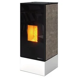 Moretti Design KUBIC – MULTI‑ROOM® Pellet Stove 9/10/12/14 kW, Ductable, Fully Customizable