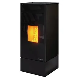 Moretti Design KUBIC – Stufa a pellet MULTI‑ROOM® 9/10/12/14 kW, canalizzabile, personalizzabile, 5 stelle ambientali