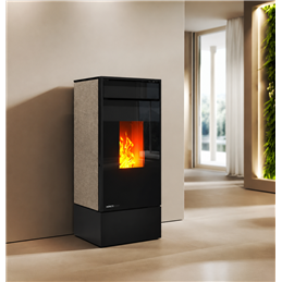 Moretti Design KUBIC – MULTI‑ROOM® Pellet Stove 9/10/12/14 kW, Ductable, Fully Customizable