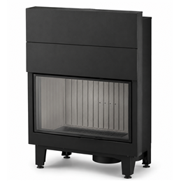 Moretti Design C 17 WOOD 9155 S5 – 26 kW Wood Fireplace Insert with Sliding Door and All‑Glass Front