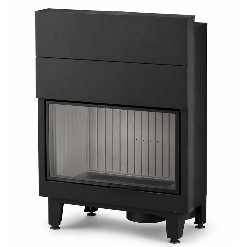 Moretti Design C 17 WOOD 9155 S5 – 26 kW Wood Fireplace Insert with Sliding Door and All‑Glass Front