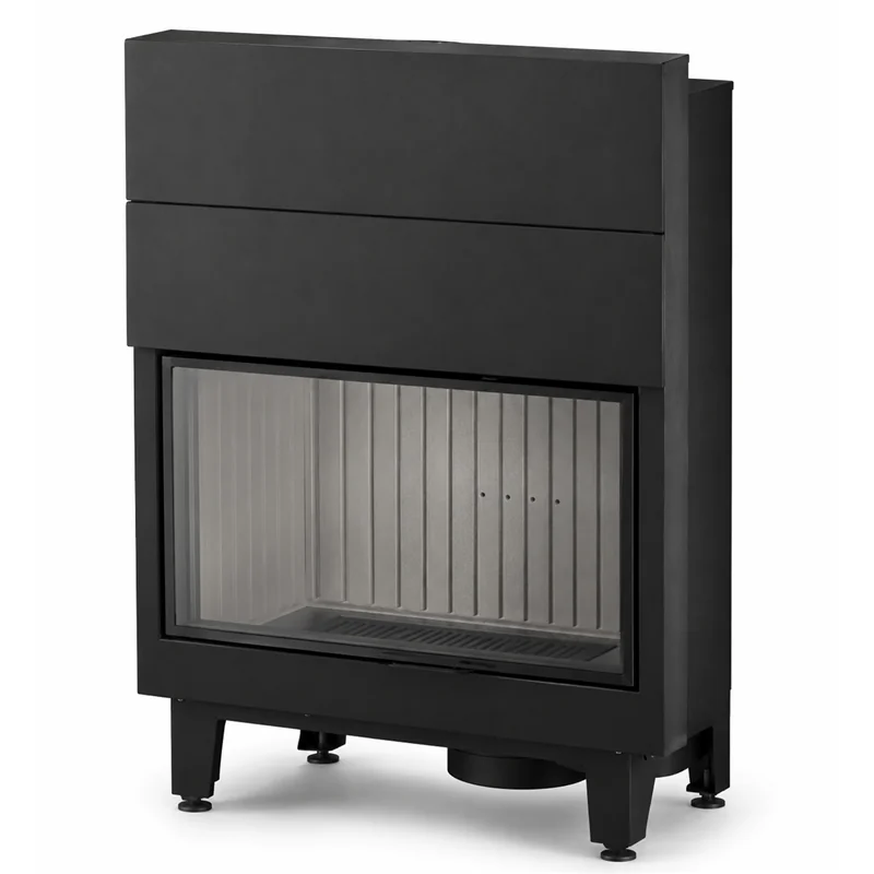 Moretti Design C 17 WOOD 9155 S5 – 26 kW Wood Fireplace Insert with Sliding Door and All‑Glass Front