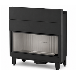 Moretti Design C 16 WOOD 12055 S5 – 24 kW Wood Fireplace Insert with Sliding Door and Open‑Door Operation