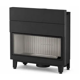 Moretti Design C 16 WOOD 12055 S5 – 24 kW Wood Fireplace Insert with Sliding Door and Open‑Door Operation