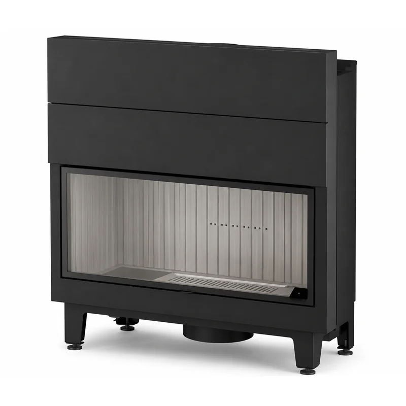 Moretti Design C 16 WOOD 12055 S5 – 24 kW Wood Fireplace Insert with Sliding Door and Open‑Door Operation