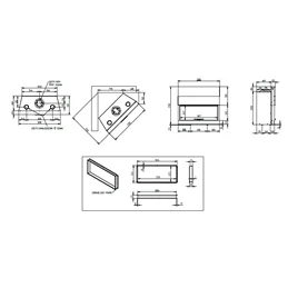 Moretti Design C 16 WOOD 12055 S5 – 24 kW Wood Fireplace Insert with Sliding Door and Open‑Door Operation
