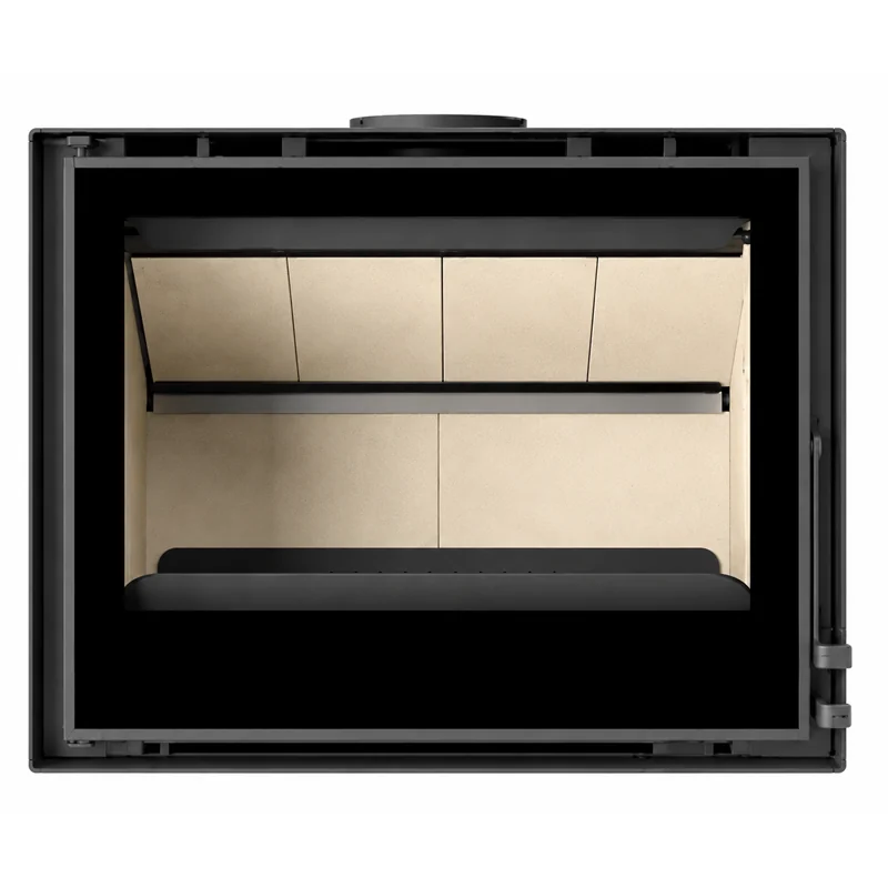 Moretti Design KORIN 700 – Inserto a legna 11 kW con braciere in refrattario e ventilazione canalizzabile