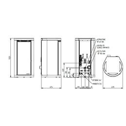Moretti Design TECNIKA EXCLUSIVE – AQUA Pellet Boiler 22–34 kW with Smart Motherboard