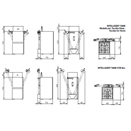 Moretti Design INTELLIGENT TANK – 365 L Pellet Storage with Patented Automatic Bag Opening