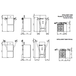 Moretti Design INTELLIGENT TANK – 365 L Pellet Storage with Patented Automatic Bag Opening