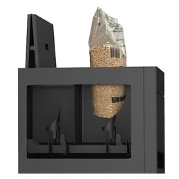 Moretti Design INTELLIGENT TANK – 365 L Pellet Storage with Patented Automatic Bag Opening