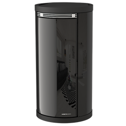 Moretti Design EXCLUSIVE GLASS – AQUA Pellet Thermostove 26–34 kW with Magic Glass