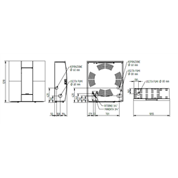 Moretti Design COMPACT GLASS – Stufa a pellet idro 24 kW con Magic Glass e installazione a filo muro