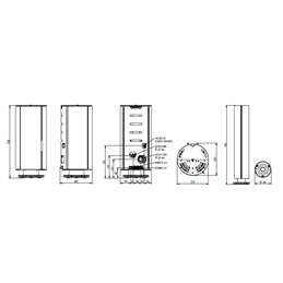 Moretti Design DOLBY AQUA – 14–24 kW Hydro Pellet Stove with Bluetooth Audio and LED Lighting
