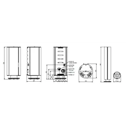Moretti Design DOLBY AQUA – Termostufa a pellet 14/19/22/24 kW con Audio Bluetooth, LED e Magic Glass
