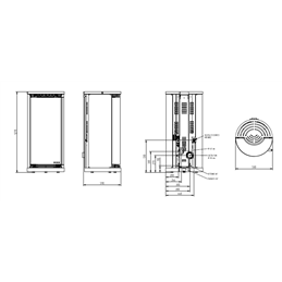 Moretti Design HARMONY AQUA – 14–24 kW Hydro Pellet Stove with Magic Glass