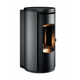 Caminetti Montegrappa CYRIA EP – Stufa a pellet CANALIZZATA 9,8 kW con Wi‑Fi + Bluetooth