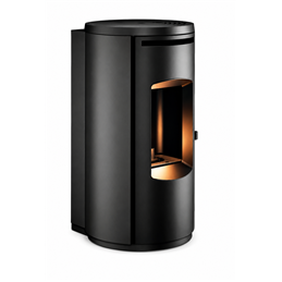 Caminetti Montegrappa CYRIA EP – Stufa a pellet CANALIZZATA 9,8 kW con Wi‑Fi + Bluetooth