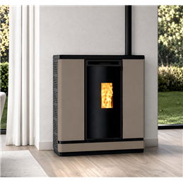 Caminetti Montegrappa EMBERA EP NEW26 – 4.0–8.3 kW Ventilated & Ductable Pellet Stove with Wi‑Fi + Bluetooth