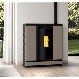 Caminetti Montegrappa EMBERA EP NEW26 – Stufa a pellet ventilata e canalizzabile 9,1 kW con Wi‑Fi + Bluetooth