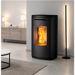 Caminetti Montegrappa NEXA EP NEW26 – Termostufa a pellet 7,9–15,9 kW con Wi‑Fi + Bluetooth