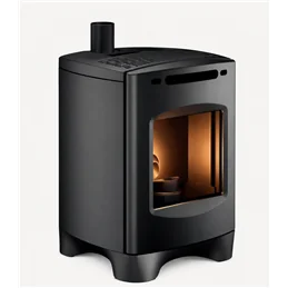 Caminetti Montegrappa MOLO EP NEW26 – 2.9–7.7 kW hermetic pellet stove with SMART ventilation and cast‑iron body