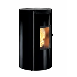 Stufa a pellet ermetica Caminetti Montegrappa CUMA GLASS NXS EVO 10,1 Kw 5 STELLE canalizzata 3 motori
